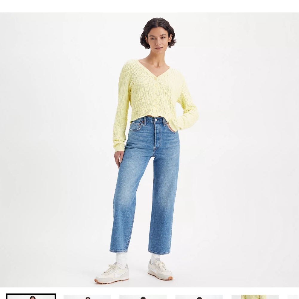 Levi’s ribcage straight ankle